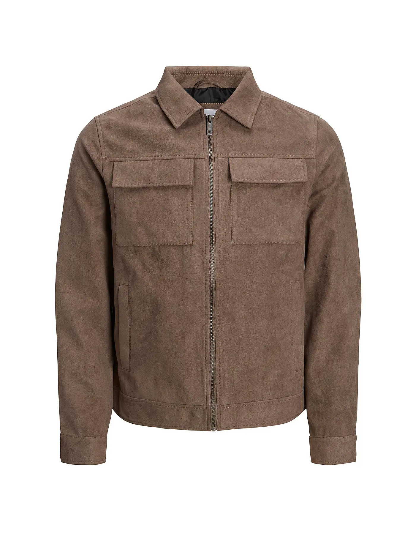 JACK & JONES | Jacke in Lederoptik JJEROCKY | braun